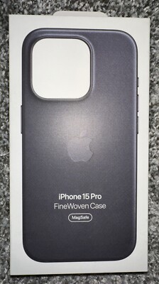 Original Apple FineWoven Case with MagSafe for iPhone 15 Pro