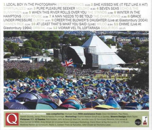 Glastonbury Jukebox - Q Magazine - CD - New Sealed - 2005 - Picture 2 of 2