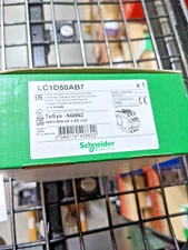 Schneider Electric TeSys Deca Contactor 50A 40HP 440V LC1D50AB7