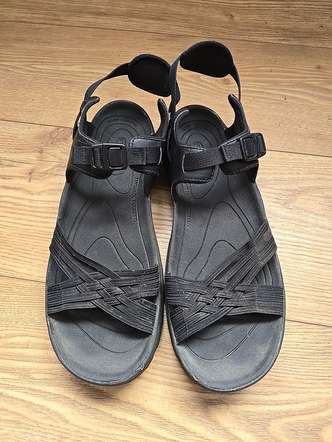 Sandali KEEN Terradora II donna UK 8 5 US 11 – sandali da trekking neri con cinturino