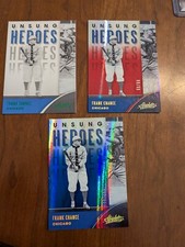 2021 Absolute #UH-3 Frank Chance Unsung Heroes 3 Cards-Base, Blue /149, Red /99