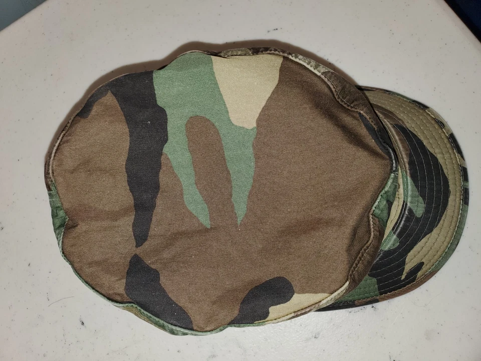 Gorra de patrulla BDU CUBIERTA USGI (todas las tallas) militar - RIPSTOP/Twill - usada Foto 4 de 4