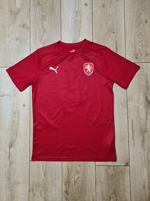 CZECH REPUBLIC 2020 2022 HOME NATIONAL TEAM FOOTBALL SHIRT SOCCER