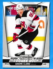2024-25 O-Pee-Chee Hockey Marquee Rookie Graeme Clarke #586 New Jersey Devils