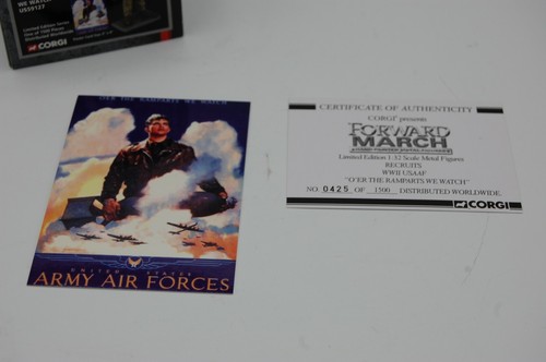 CORGI Forward March US59127 WWII USAAF " O'ER THE RAMPARTS WE WATCH" 1:32 Scale - Picture 3 of 6