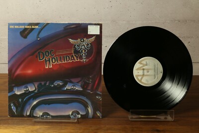 Doc Holliday DOC HOLLIDAY RIDES AGAIN... Vinyl LP Southern Rock AMLH 64882 VG+ !