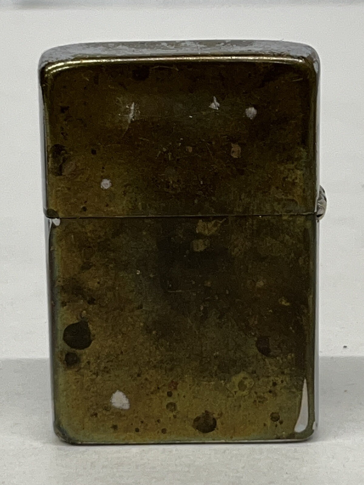 Vtg Zippo Lighter 2517191 LOOM Moose Clarion PA 3 Barrel Brass w/Box 16