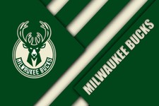 Milwaukee Bucks NBA Team Logo Basketball Wall Art Print Gift 4Fan POSTER CANVAS