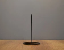 4" high Metal Display Stand for Tribal Art and other Art objects - 6" base