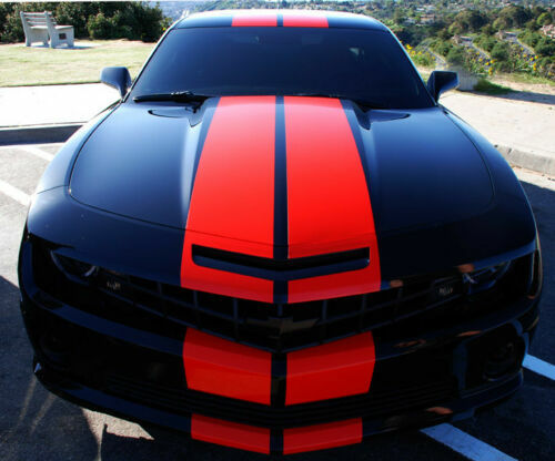 Chevrolet Chevy Camaro 10 Inch Racing 10" Duel Twin Graphic Vinyl Stripes 36 FT - Picture 5 of 34