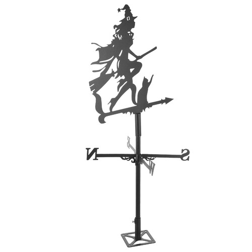 Weathervane Ornament Flying Witch Weathervanes for Mount - Picture 4 of 12