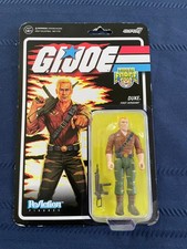 Super7 ReAction  G.I. Joe Tiger Force DUKE First Sergeant 3.75  Figure NEW