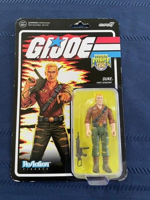 Vintage Super7 ReAction+ G.I. Joe Tiger Force DUKE First Sergeant 3.75'' Figure