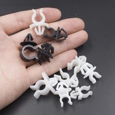 New Kit Hood Bonnet Rod Fasteners Clips Rod Support Car Retainers Fastener Clip.