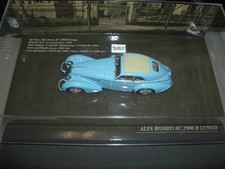 Minichamps 1/43 Alfa Romeo 8C 2900B Lungo 1938 Light Blue Model Car