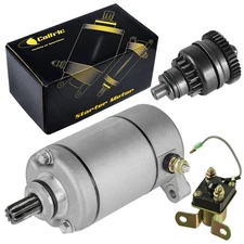 Starter Drive & Relay Solenoid for Polaris Magnum 325 2000 2001 2002 Atv New