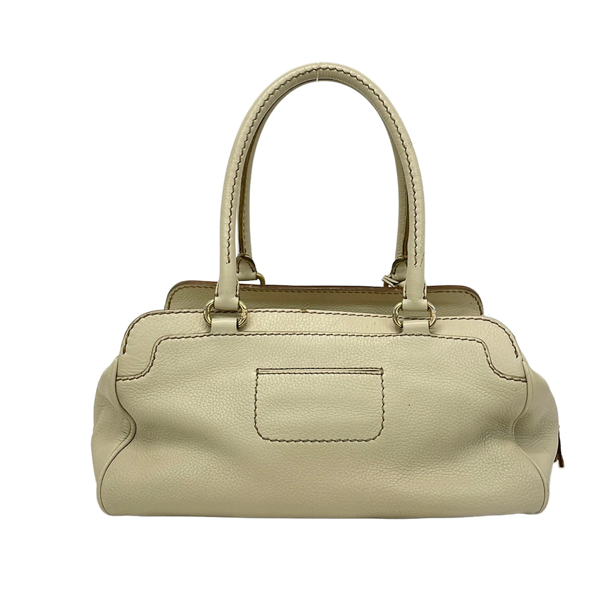TOD'S Beige Leather Handbag — image 3