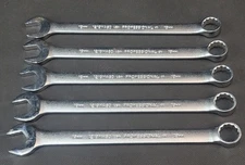 Lot of 5 Proto Professional Metric 19mm 12 Point Combination Wrench 1219MASD