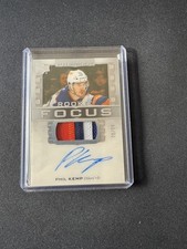2024-25 Upper Deck Premier Rookie Auto Patch  FOCUS PHIL KEMP /99