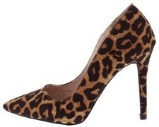 High Heel 4.75 in Stiletto Women’s Pumps Leopard US 11 (210)