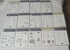 Stampin Up Lot Of 14 Sets Some Retired