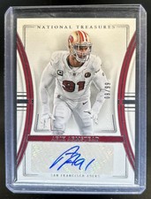 2023 Panini National Treasures Arik Armstead Signatures Auto #/99 49ers