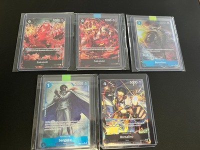 One Piece Navy Lot OP02-099/OP02-099/OP05-051/OP07-046/OP02-114