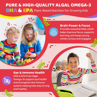 Vitamin D3 K2 + Calcium Liquid-Filled Gummies for Kids & Teens, 1000IU/2000IU...