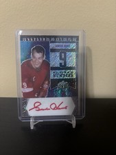 2024 Leaf Metal Trading Cards #RN-GH1 Gordie Howe Retired Numbers Autograph /9
