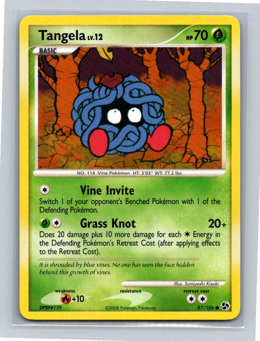 Tangela 87/106 Great Encounters Common NM