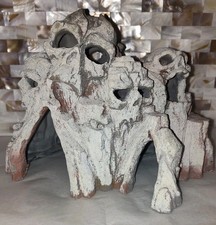 BRPP Blue Ribbon FISHTANK Fish Tank Aquarium SKULL MOUNTAIN Resin Decoration