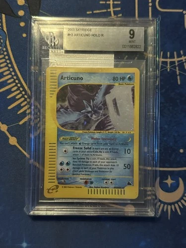 2003 POKEMON SKYRIDGE #H3 ARTICUNO-HOLO BGS 9