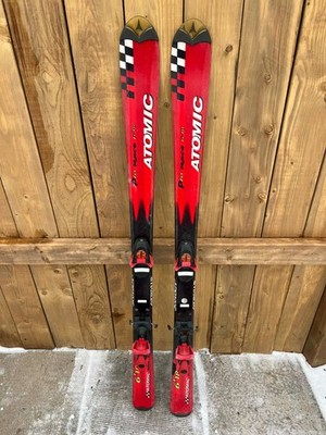 Alpine Downhill Snow Ski ATOMIC PRO RACE 6'18 51'' Long Skis 140 cm with Bindings