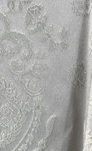 Oscar De La Renta Women Gray Embroidered Coat Size 12 - Picture 4 of 5