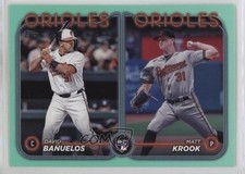 2024 Topps Update Rookie Combo Aqua David Banuelos Bañuelos Matt Krook 1eq1