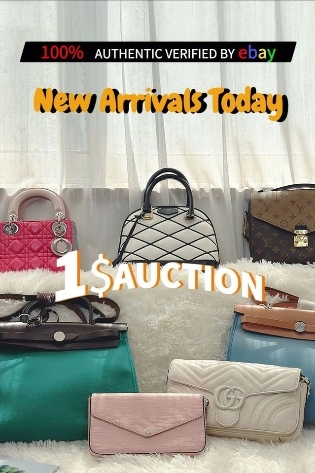 Messsive sale and 1$ Acution for LV , Gucci and more Pre-Owned Luxury Bran