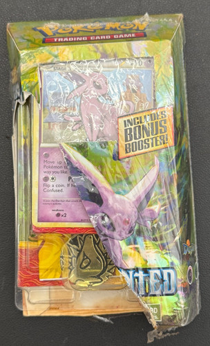 Pokemon HS Undaunted Daybreak Theme Deck Espeon HGSS NEW Damaged Packaging