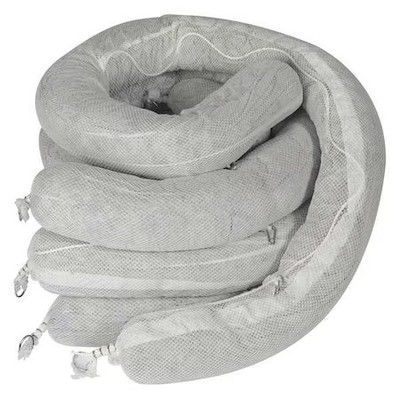 Condor 35Zr52 Absorbent Boom, Gray, 65 Gal., Pk4