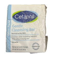Cetaphil Gentle Cleansing Bar, 4.5 oz (Pack o...