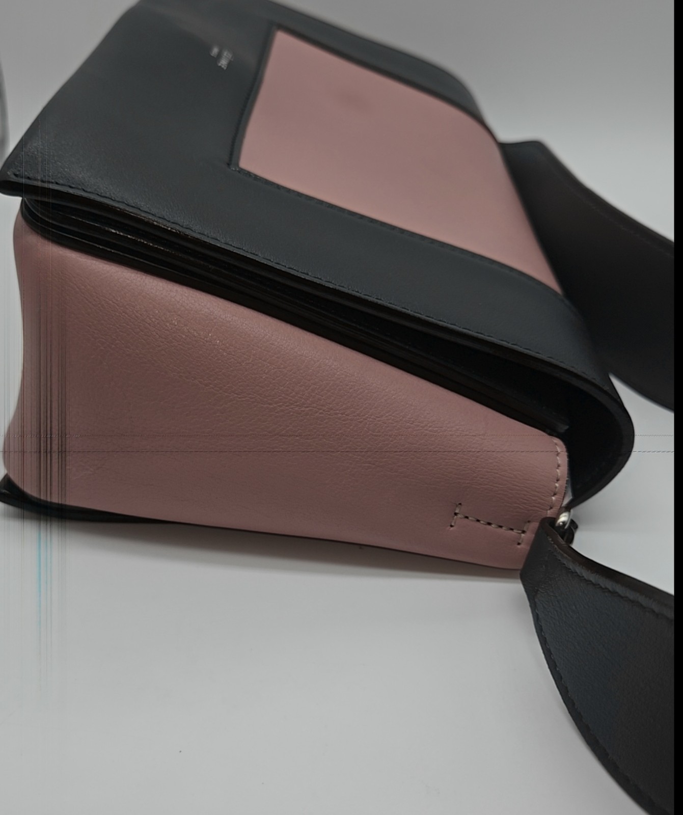 Celine Grey and Pink Medium Frame Bag image 7