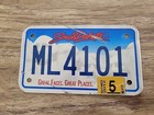 2012 SOUTH DAKOTA MOTORCYCLE LICENSE PLATE ML4101 — photo 1