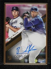 2019 Topps Gold Label Framed Brad Keller #GLA-BK Rookie Auto RC 0t2