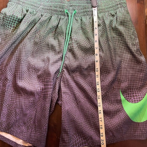 Nike Badehose Shorts gefüttert grün blau NESSD541-380 Herren Gr. XXL Neu mit Etikett - Bild 8 von 10