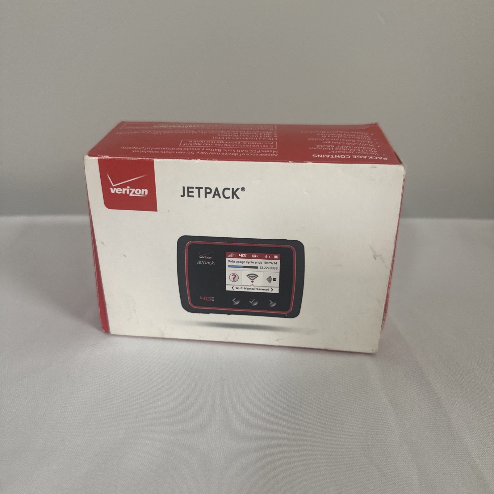 Verizon Wireless Jetpack Mifi Mobile Hotspot MIFI6620L 4G LTE NOB