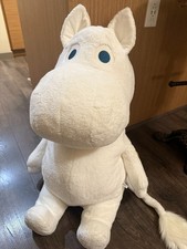 Sekiguchi Moomin Plush Fluffy soft stuffed animal 2L size Japan anime