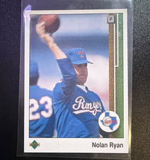 Upper Deck 1989 Nolan Ryan #774 Base Set Texas Rangers Baseball Card