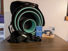 Three-Piece Chirp Wheel Set In Carrying Case With Strap And Instructions.
