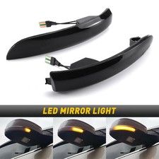 For Ford Focus 2012-18 Mk3 Sestrs Dynamic Turn Signal Side Mirror Blinker Lamp