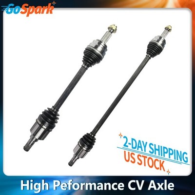 Front Pair CV Axle Joint Shaft for Mitsubishi Lancer 2.4L AWD FWD Auto CVT Trans