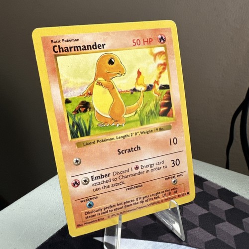 Charmander 046/102 Base Set (Shadowless) - Unlimited Edition Regular
